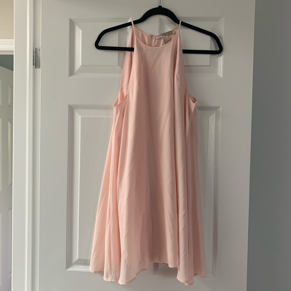 F21 - A line light pick dress - S